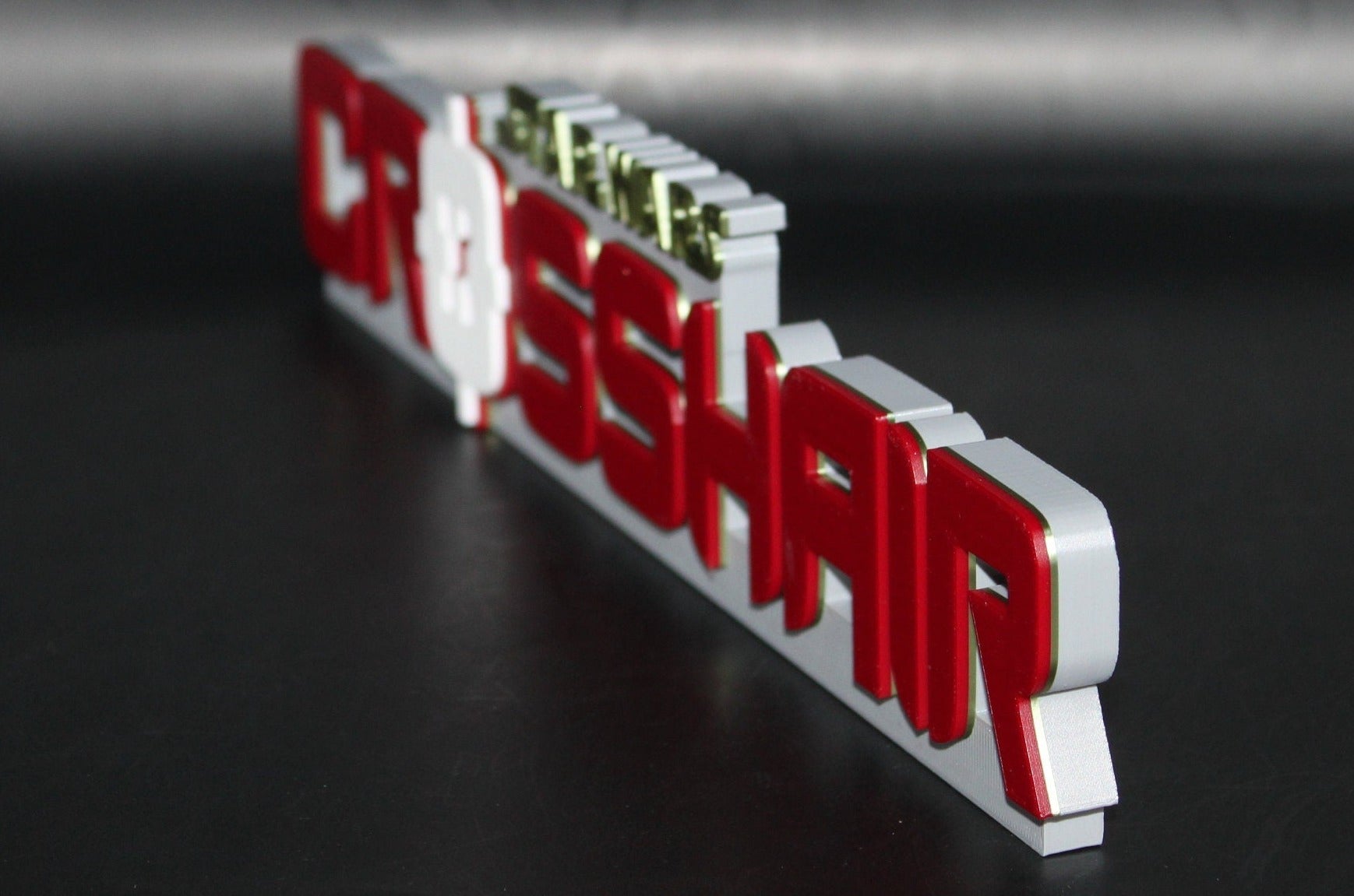 CrossHair 3D Printed Logo