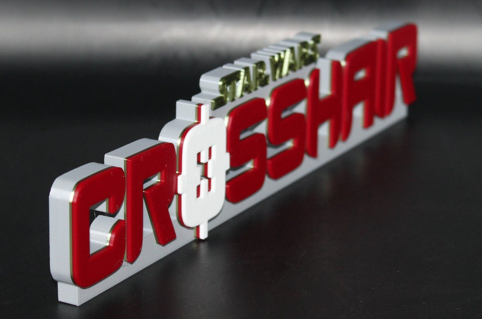 CrossHair 3D Printed Logo