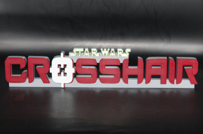 CrossHair 3D Printed Logo