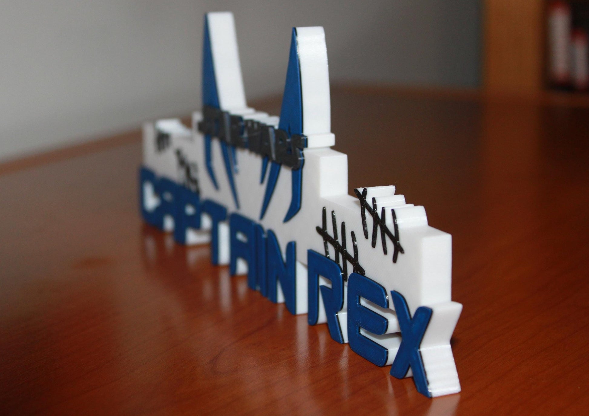 Captain Rex 3D printed Logo Art