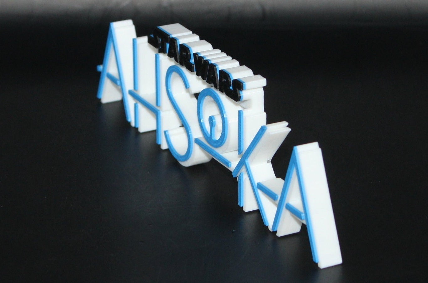 Ahsoka 3D printed Logo Art