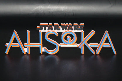 Ahsoka 3D printed Logo Art