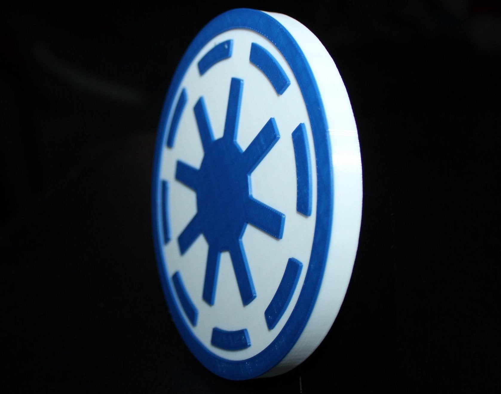 Galactic Republic Emblem 3D printed Logo Art