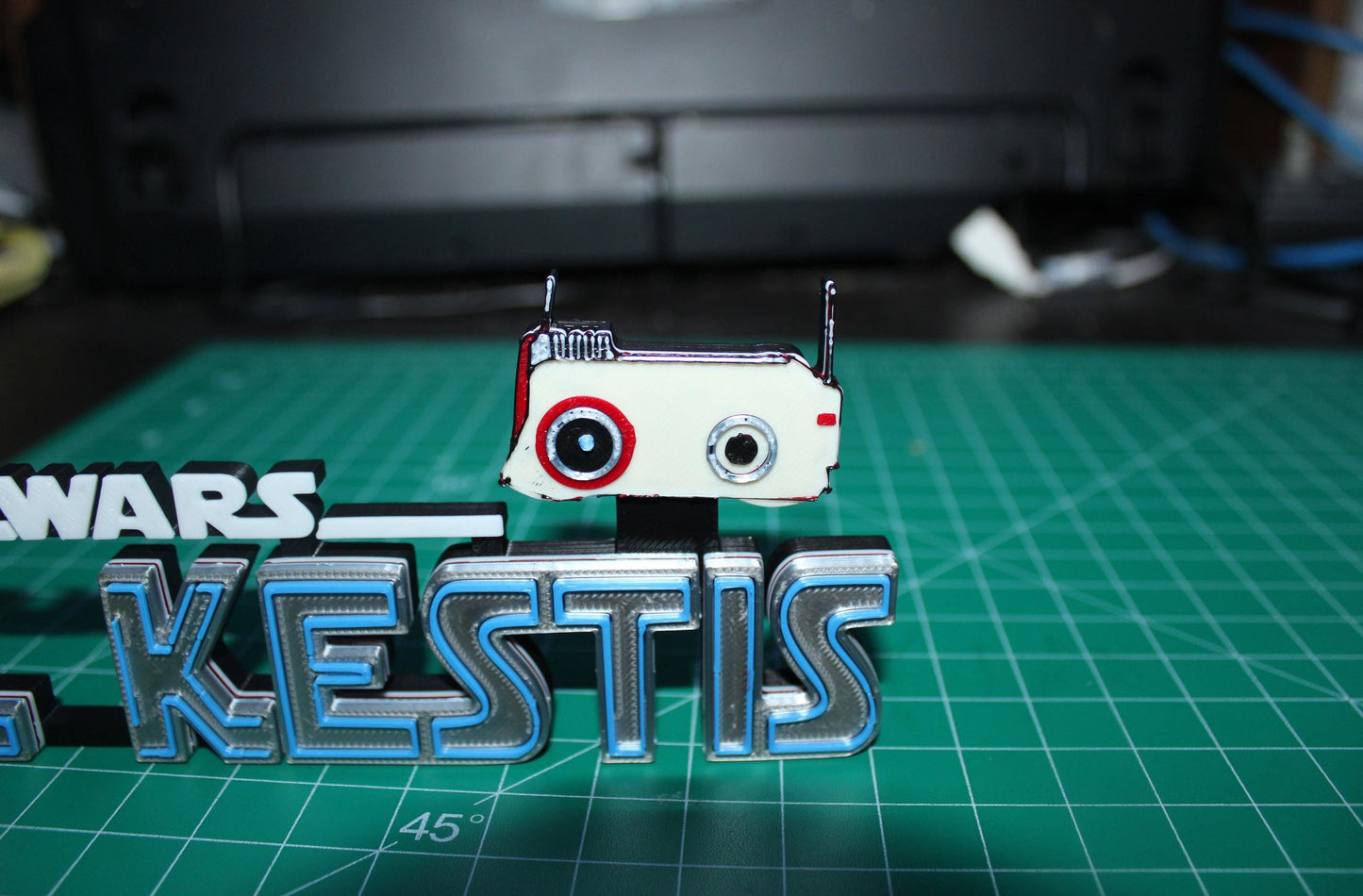 Cal Kestis 3D printed Logo Art