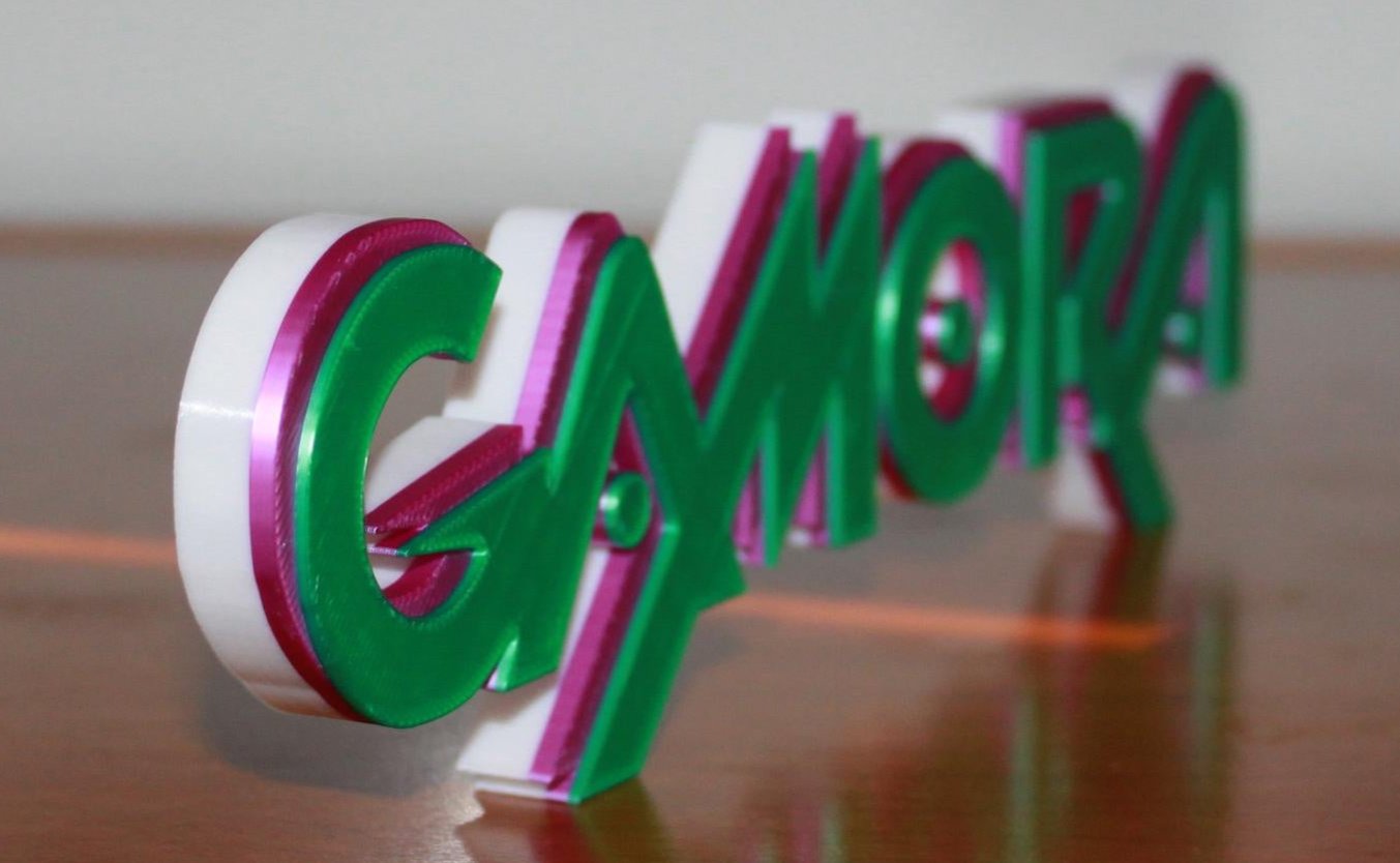 Gamora 3D Printed Logo Art