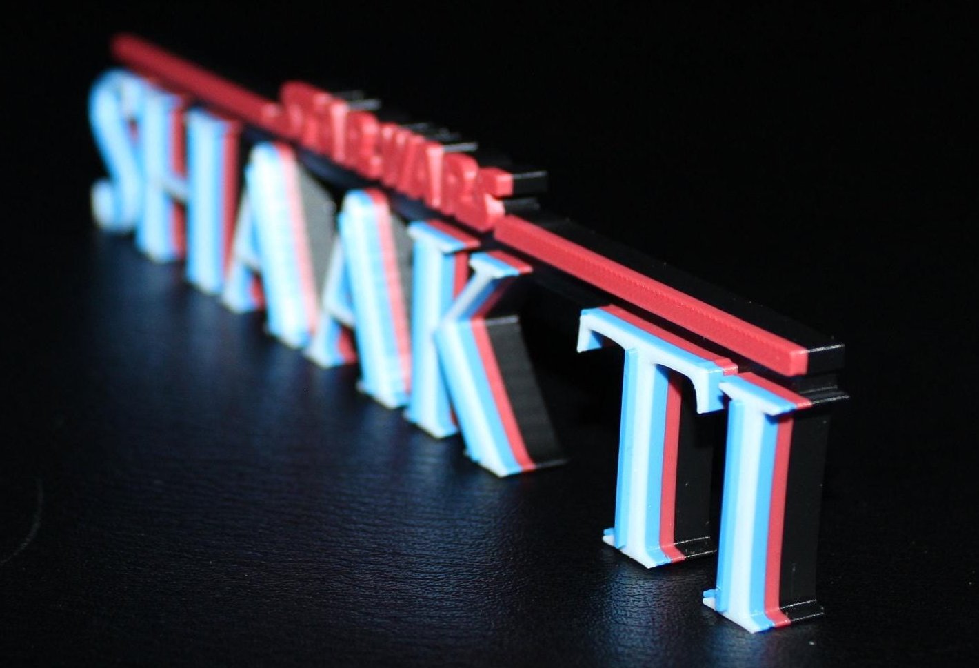 Shaak Ti 3D printed Logo Art