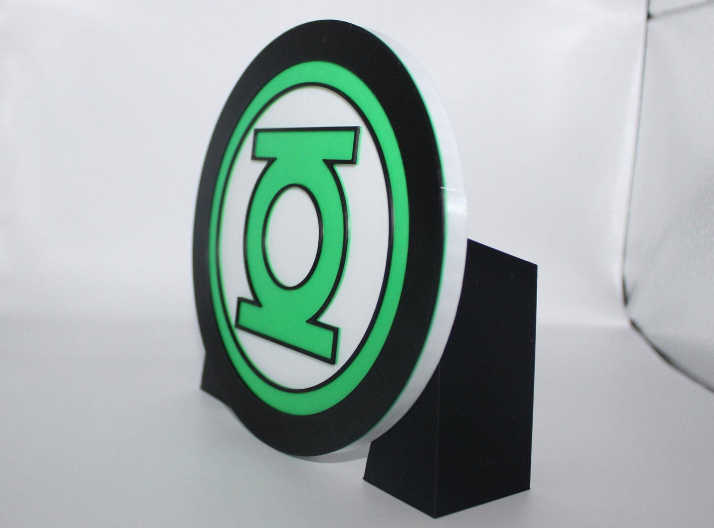 Green Lantern 3D printed Comic Logo Art