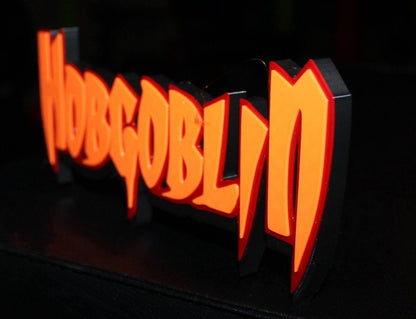 Hobgoblin 3D printed Comic Logo Art