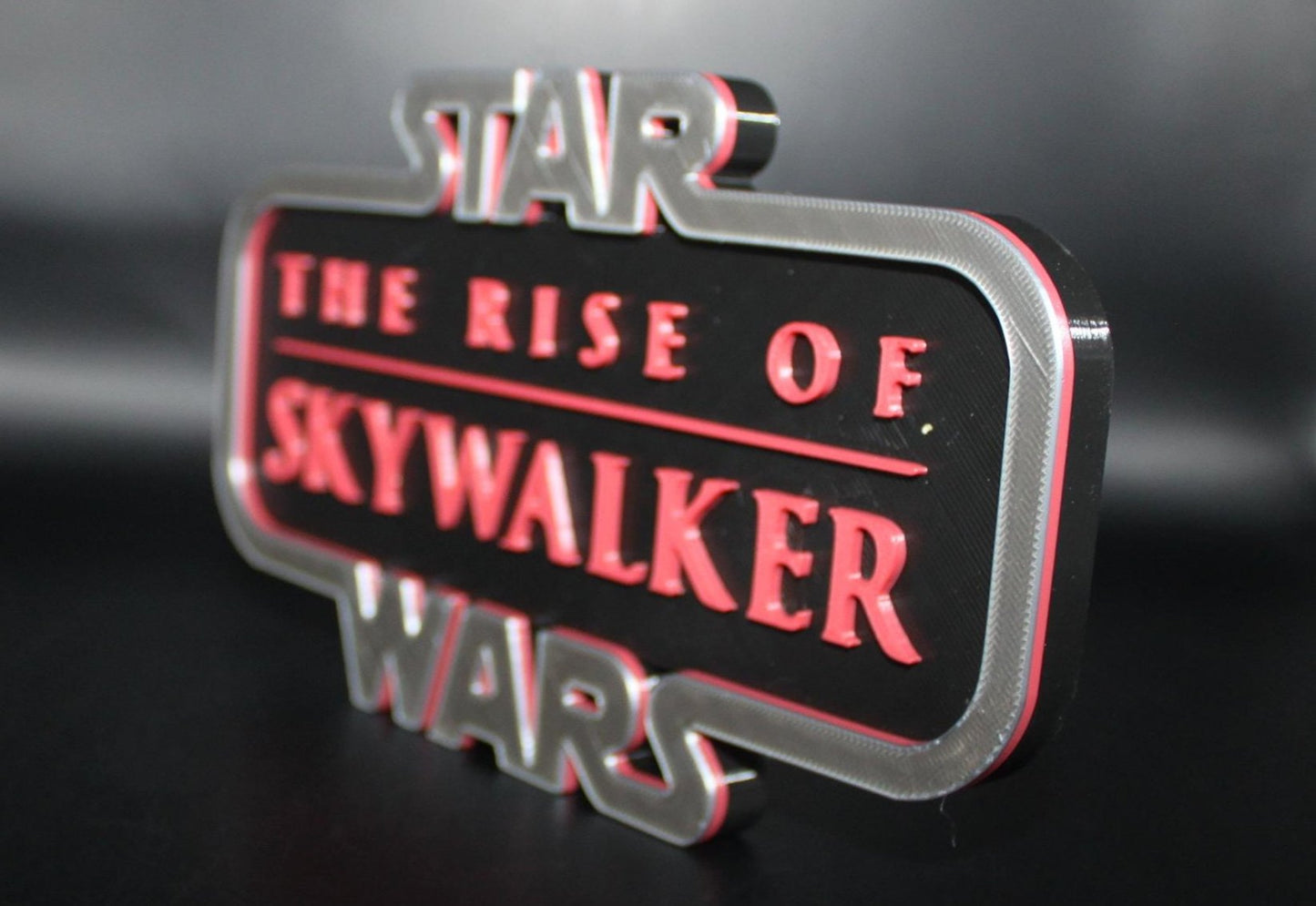 Star Wars The Rise Of Skywalker 3D printed Logo Art