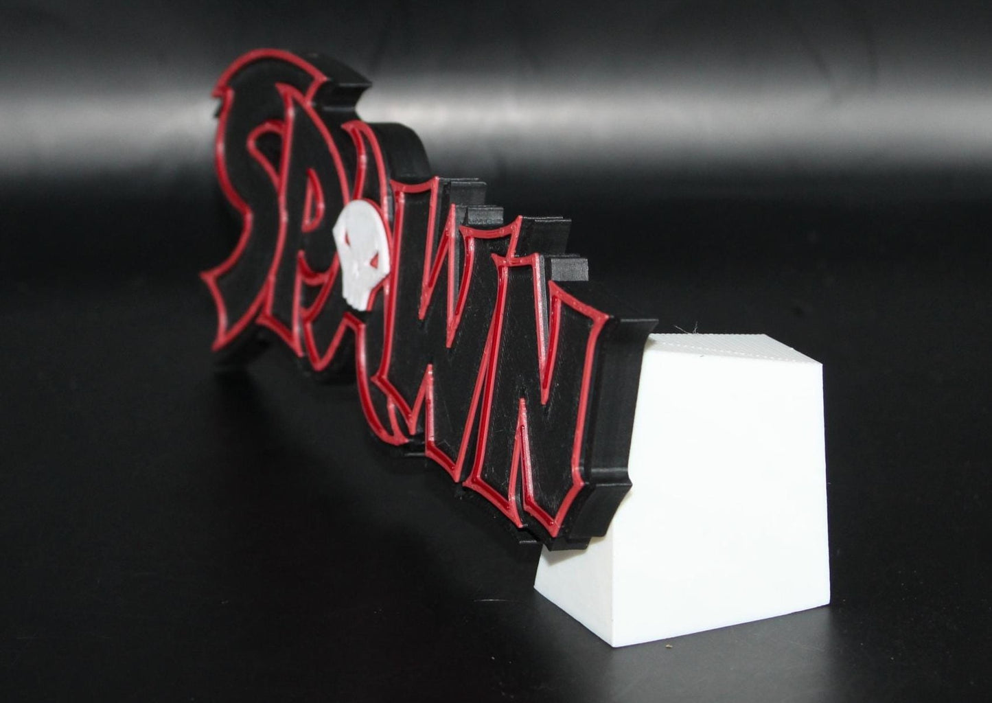 Spawn 3D printed Logo Art