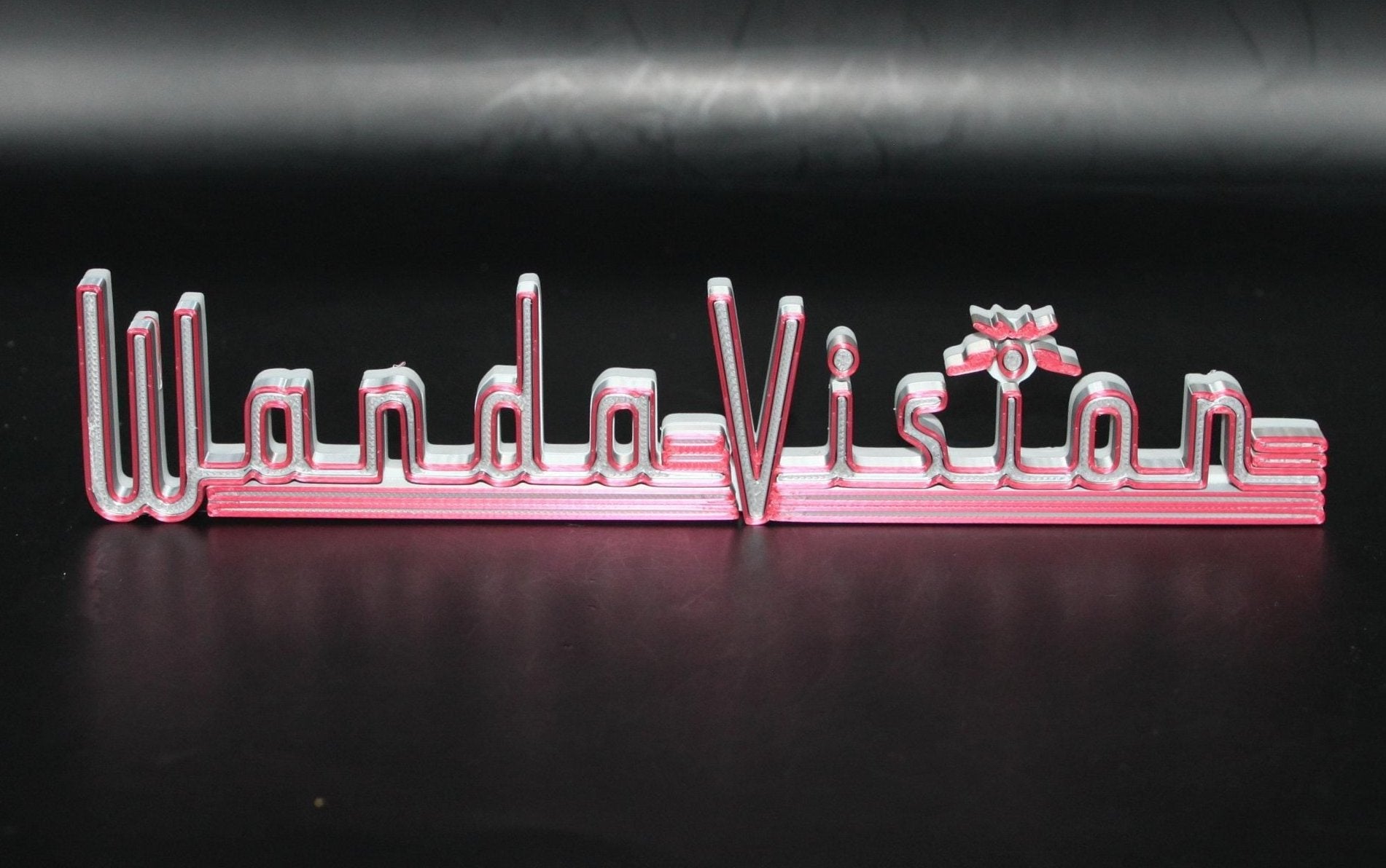 Wanda Vision 3D Printed Logo Art