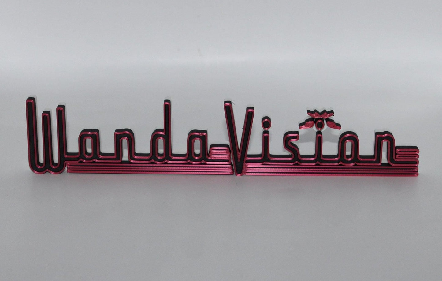 Wanda Vision 3D Printed Logo Art