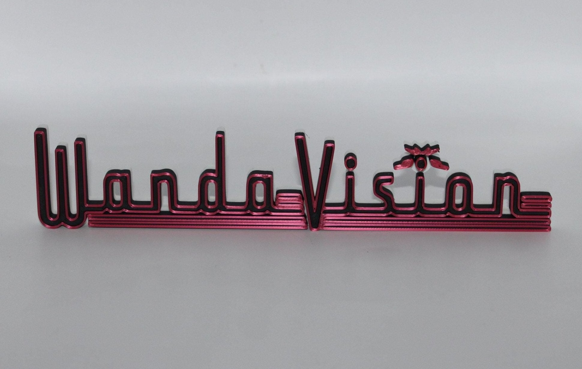 Wanda Vision 3D Printed Logo Art