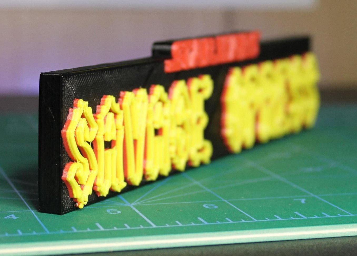 Savage Opress 3D printed Logo Art