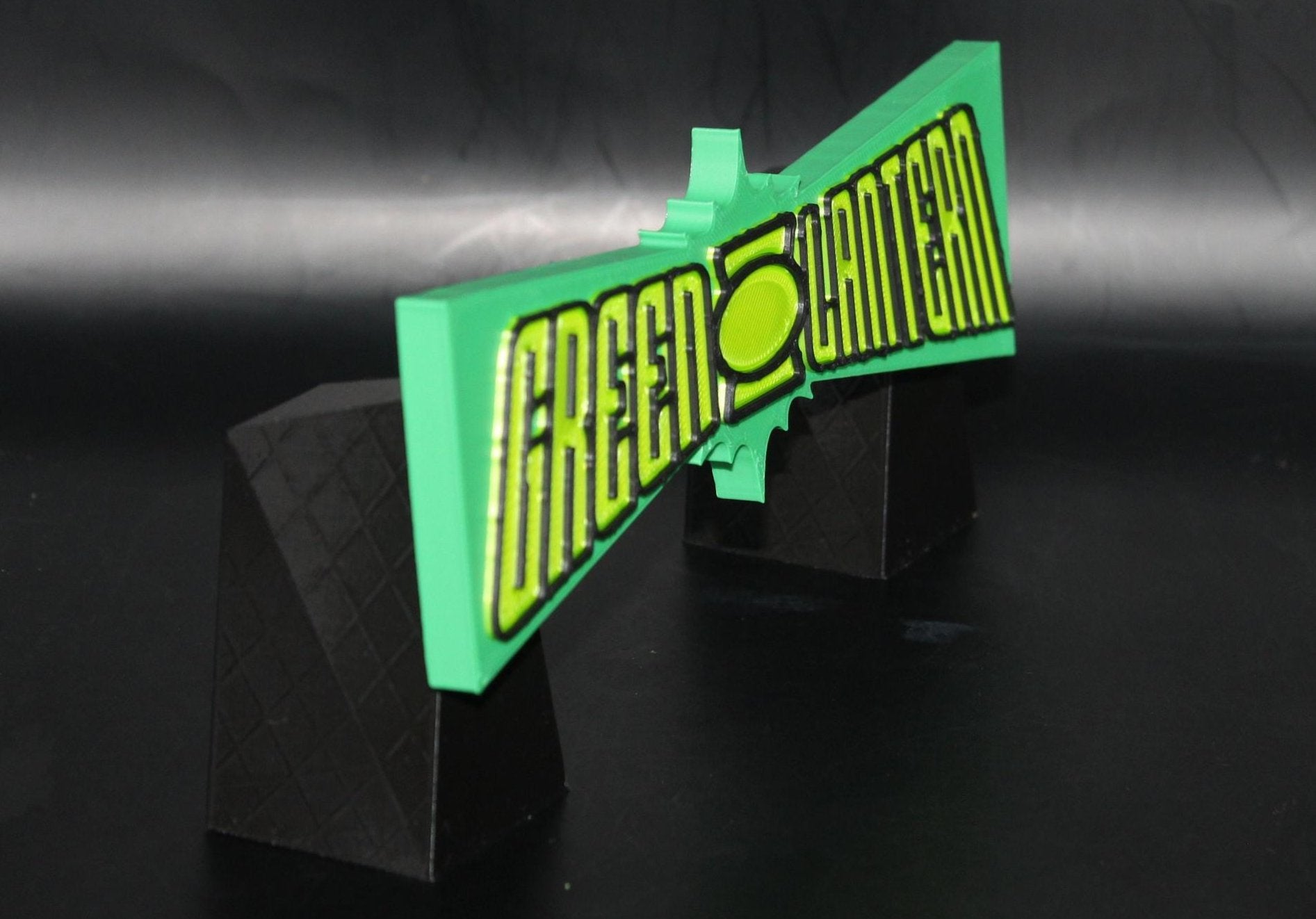 Green Lantern 3D printed Comic Logo Art