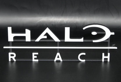 Halo Reach 3D printed Logo Art