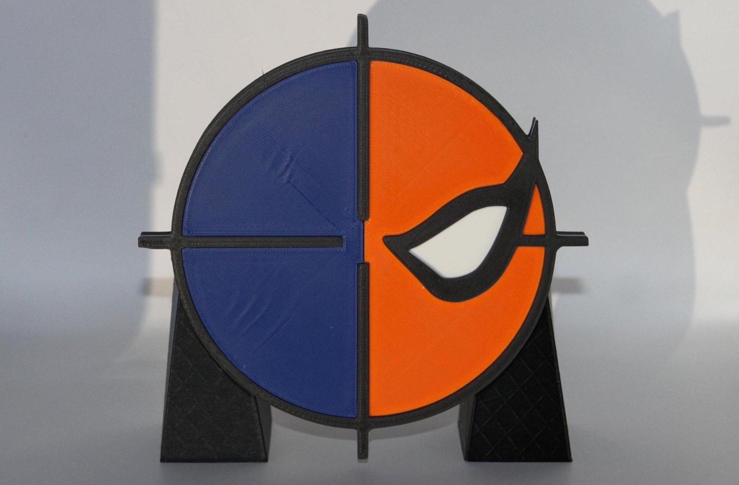 Deathstroke 3D printed Comic Logo Art