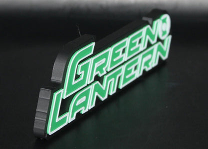 Green Lantern 3D printed Comic Logo Art