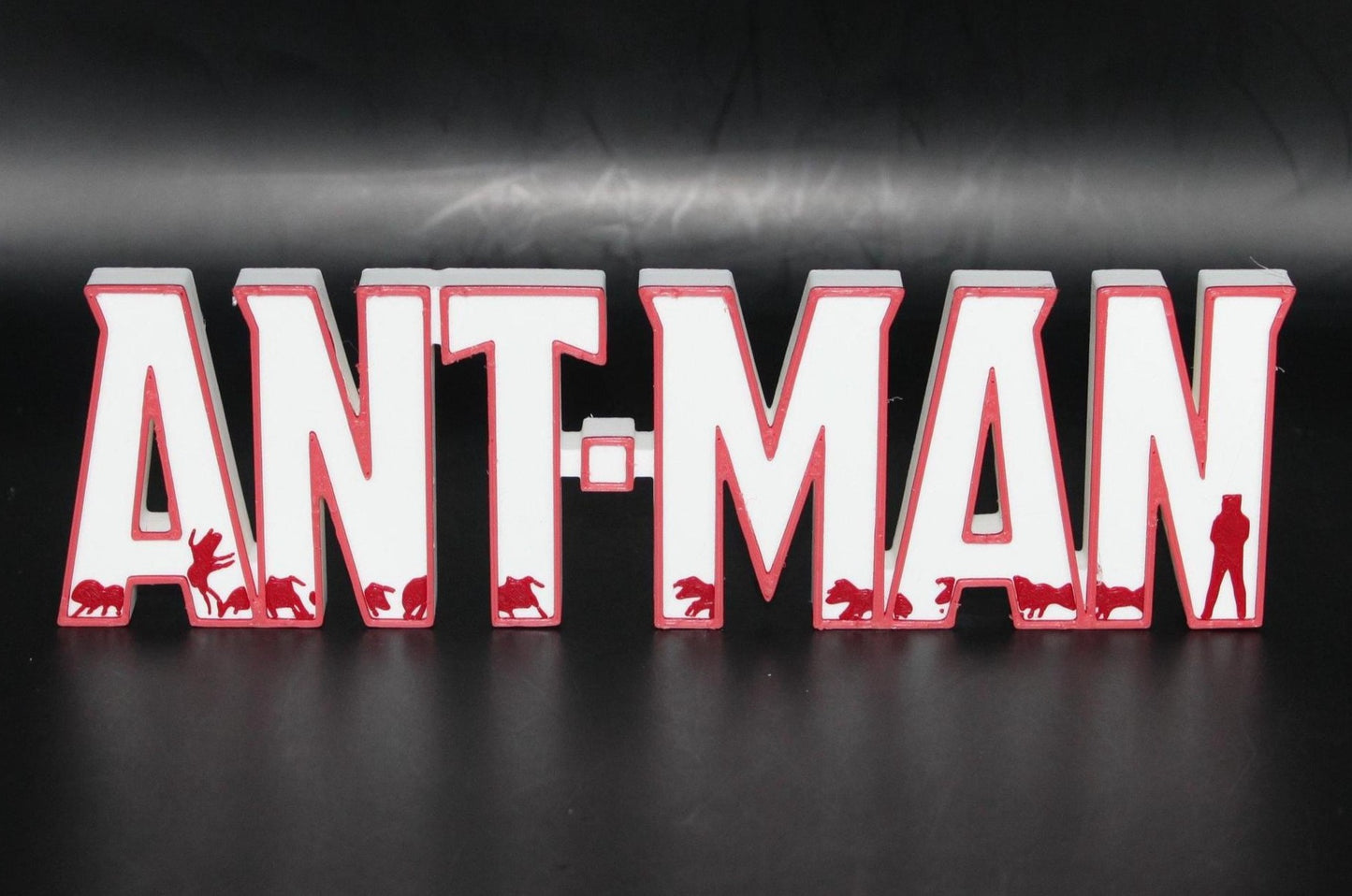 Ant-Man 3D printed Comic Logo Art