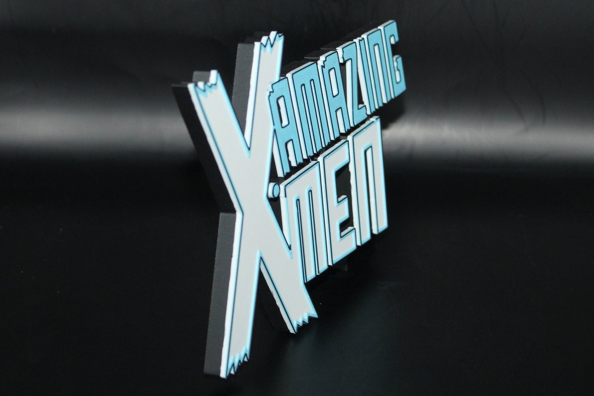 X-Men 3D printed Comic Logo Art