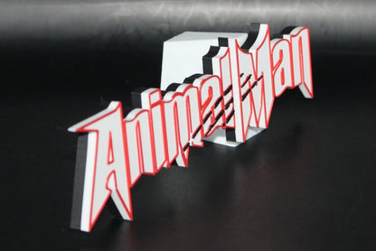 Animal Man 3D printed Comic Logo Art