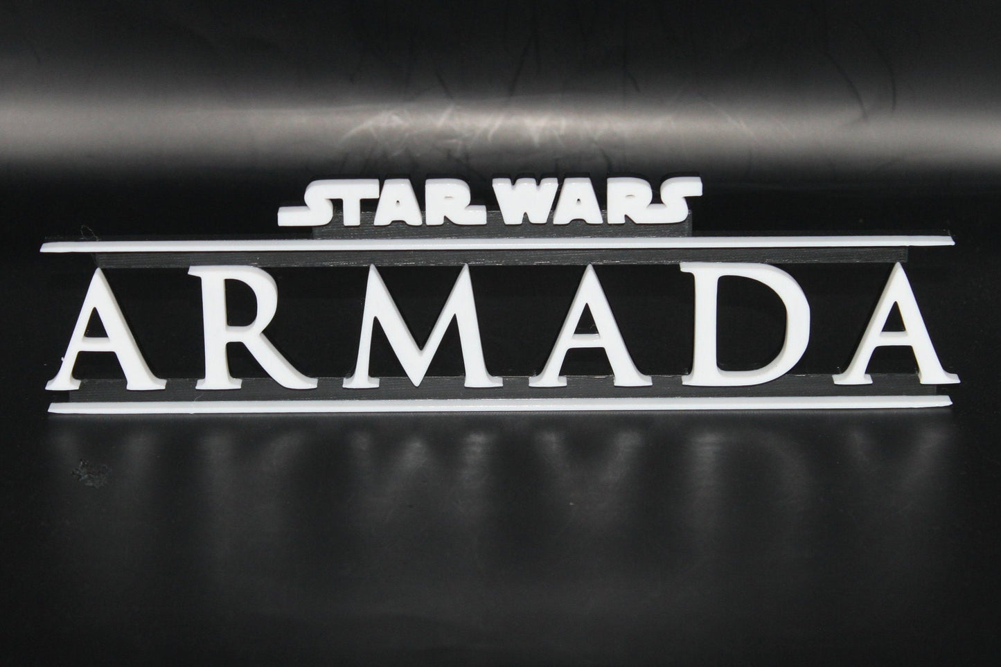 Star Wars Armada 3D printed Logo Art