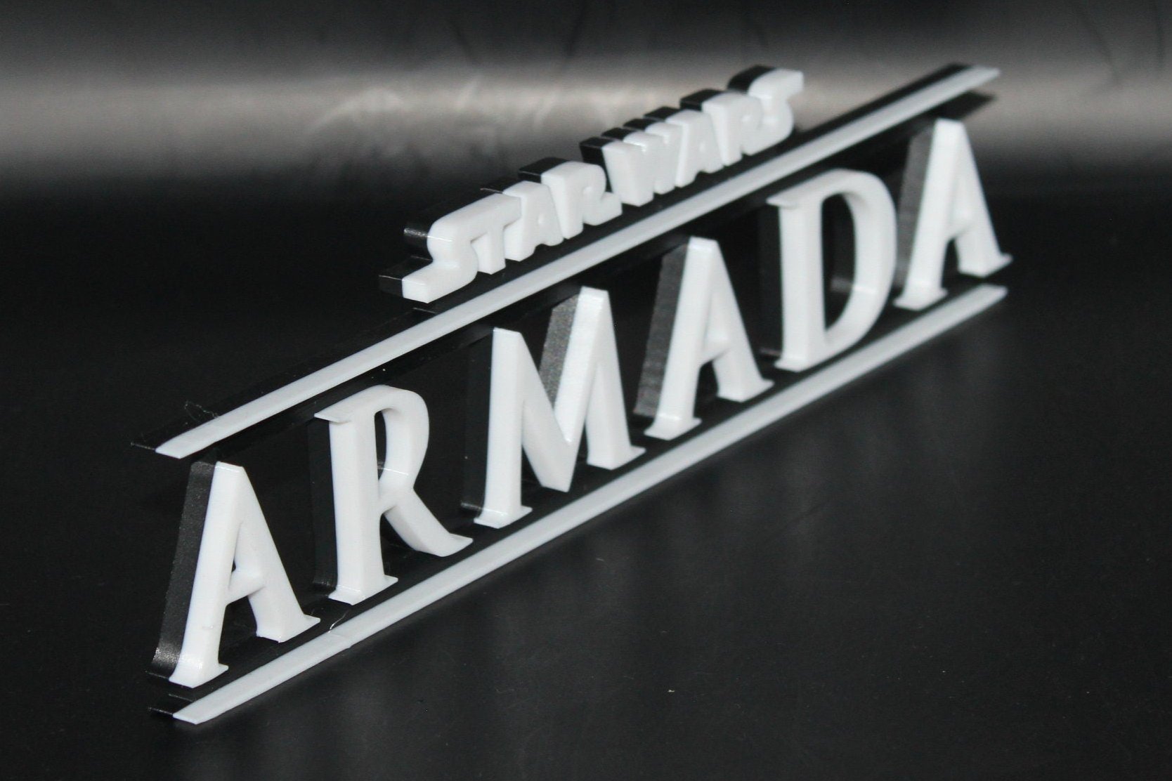 Star Wars Armada 3D printed Logo Art