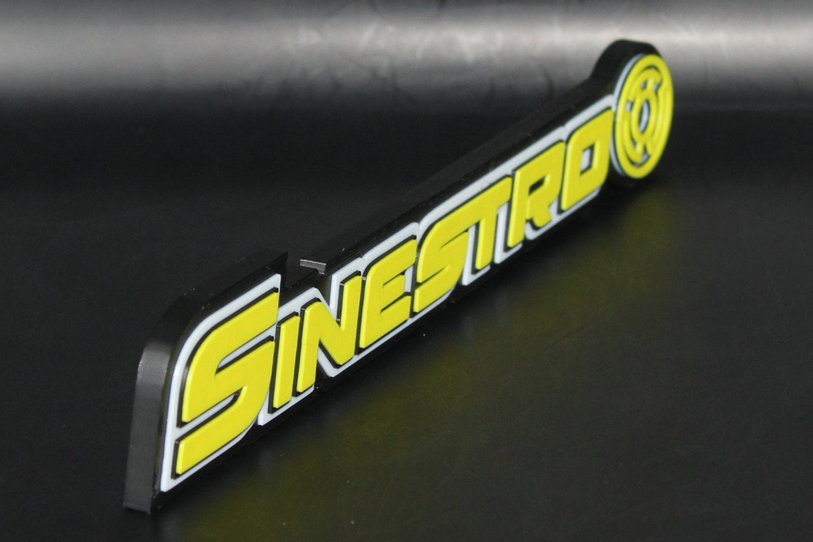 Sinestro 3D printed Comic Logo Art