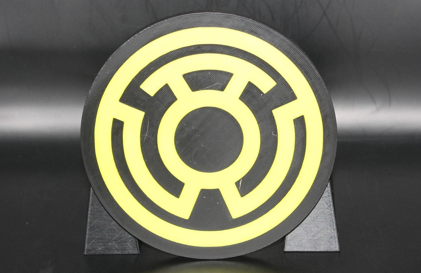 Sinestro 3D printed Comic Logo Art