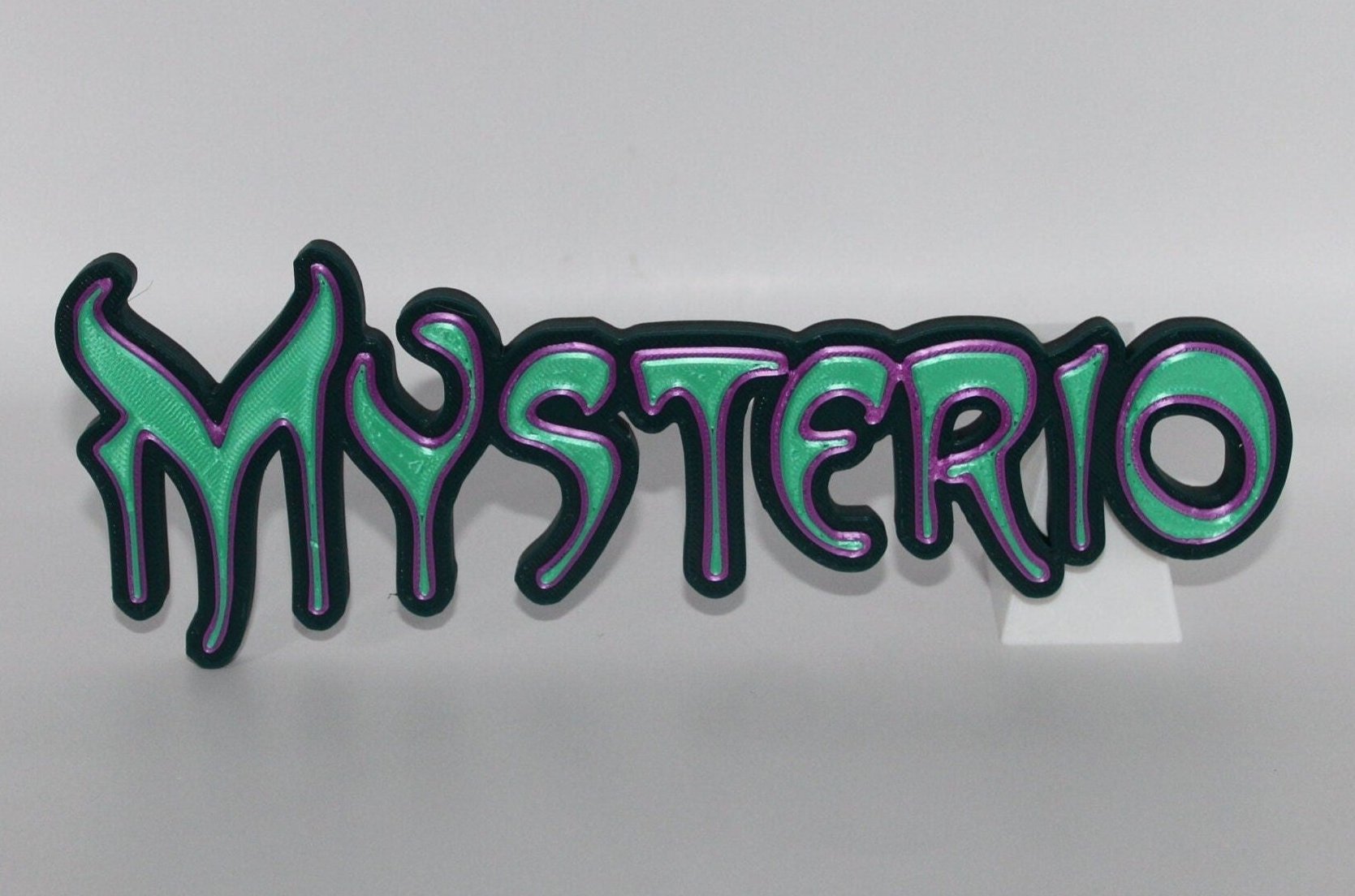 Mysterio 3D printed Comic Logo Art