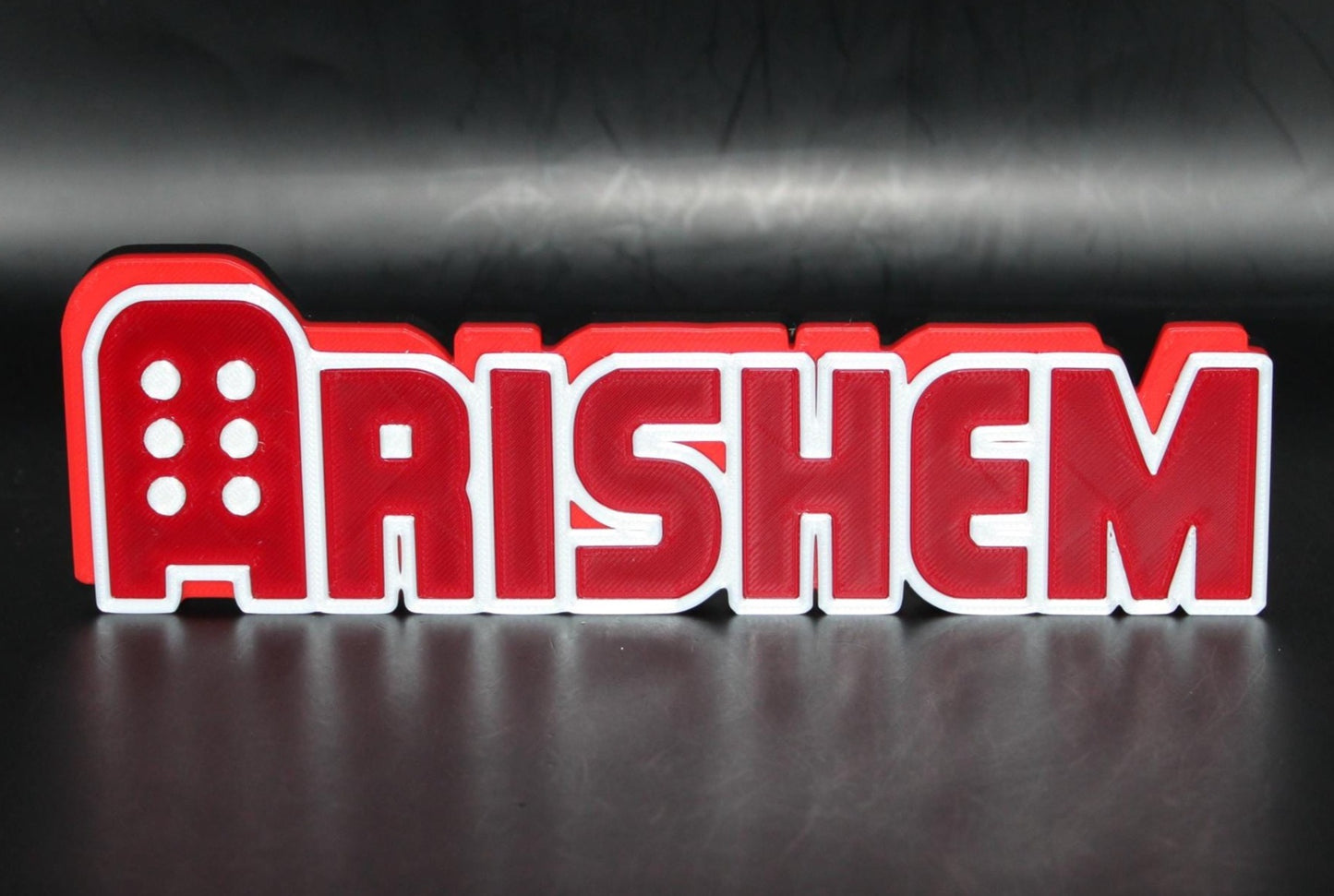 Arishem 3D printed Comic Logo Art