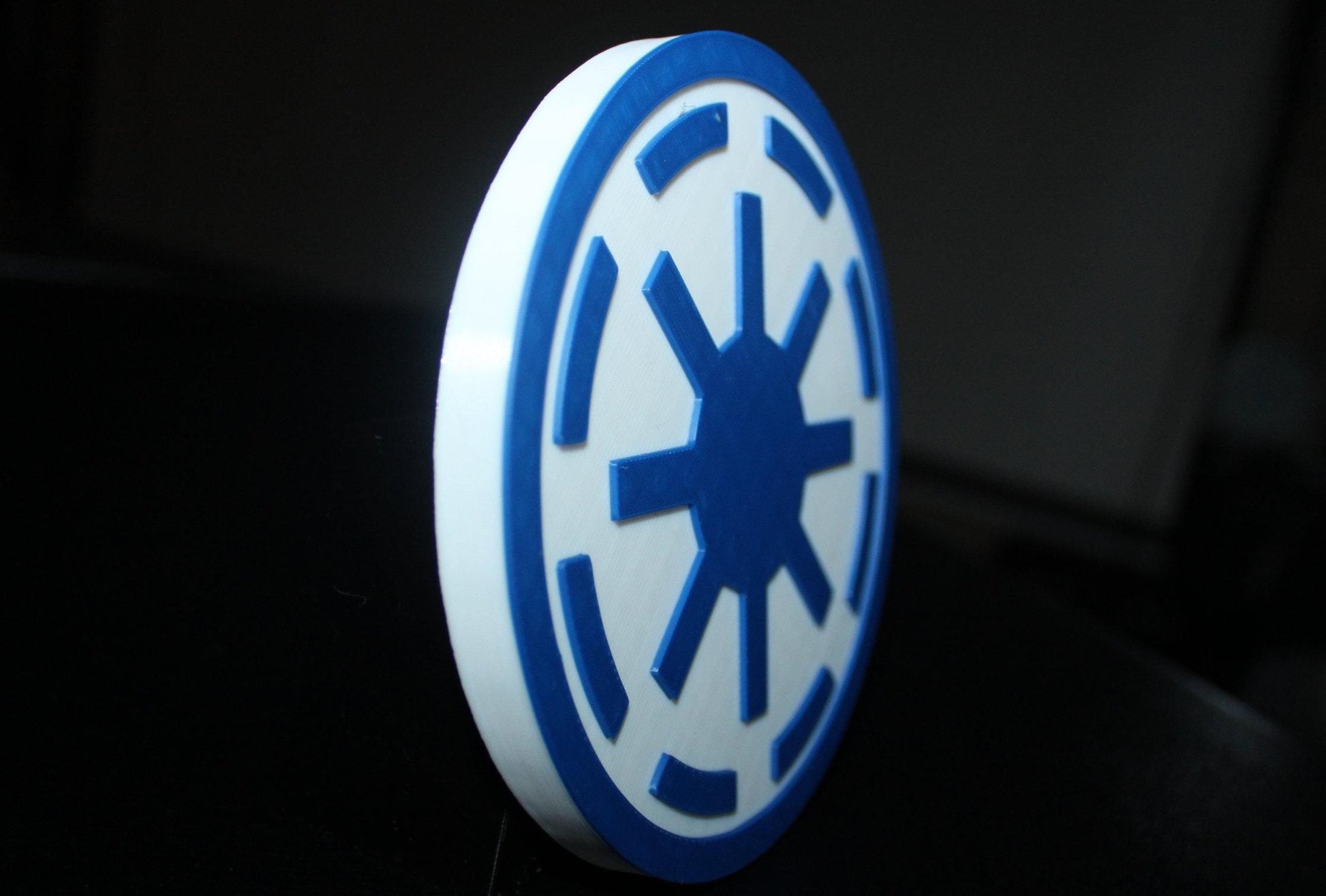 Galactic Republic Emblem 3D printed Logo Art