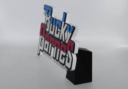 Bucky Barnes 3D printed Comic Logo Art