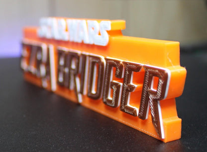 Ezra Bridger 3D printed Logo Art