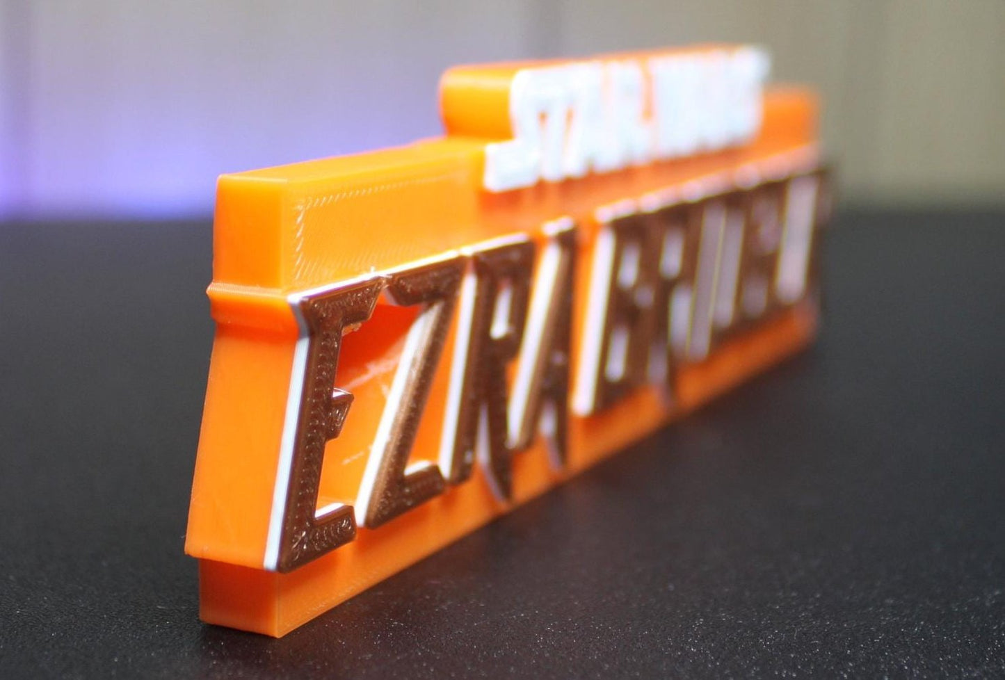 Ezra Bridger 3D printed Logo Art