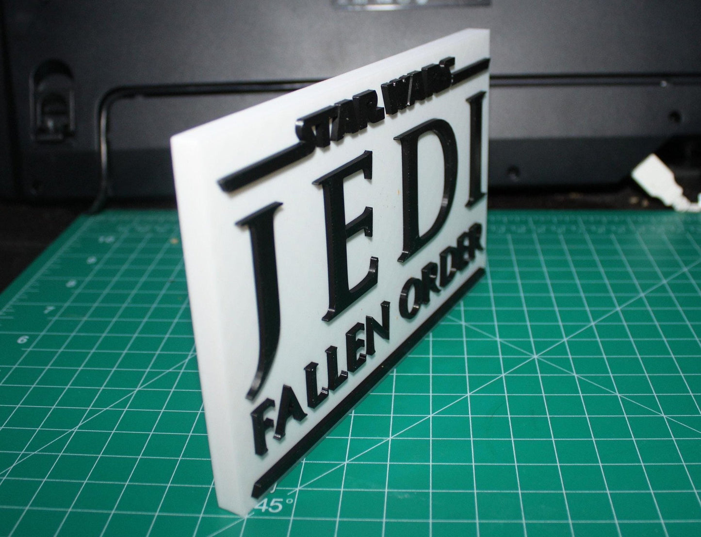 Jedi Fallen Order 3D printed Logo Art