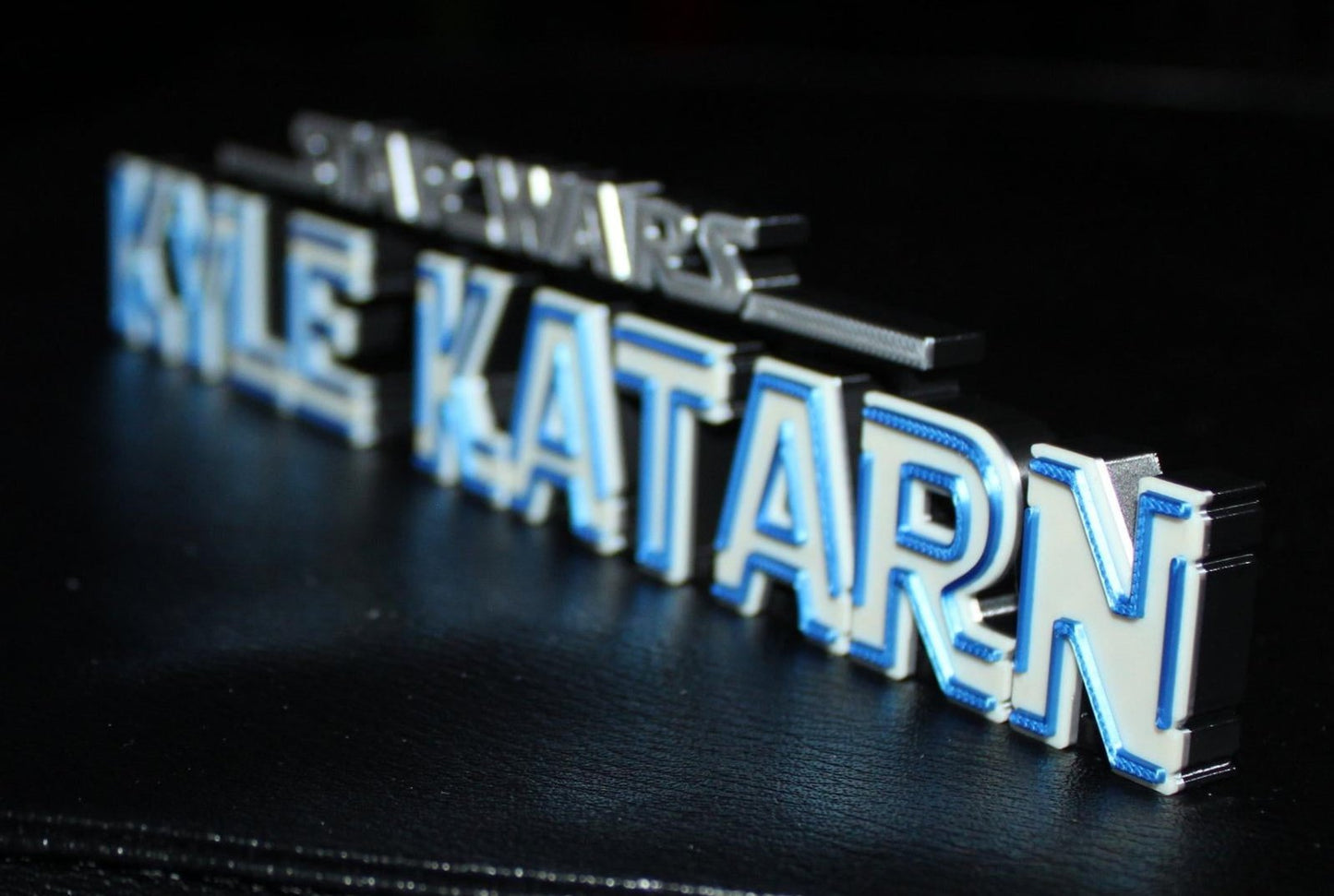 Kyle Katarn 3D printed Logo Art