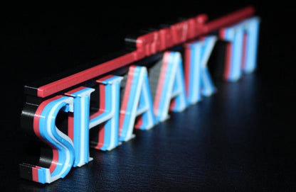 Shaak Ti 3D printed Logo Art