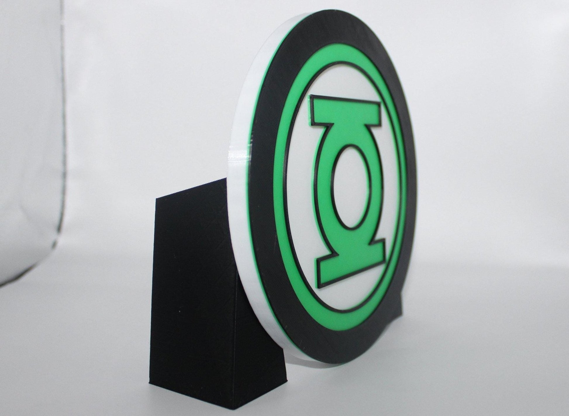 Green Lantern 3D printed Comic Logo Art