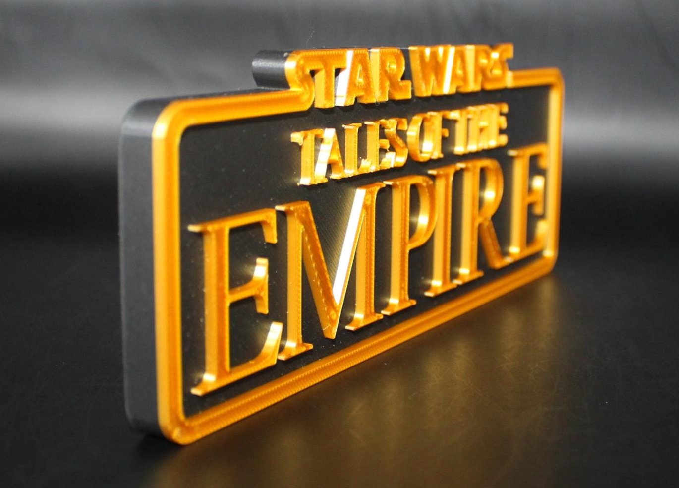 Star Wars Tales of the Empire 3D printed Logo Art