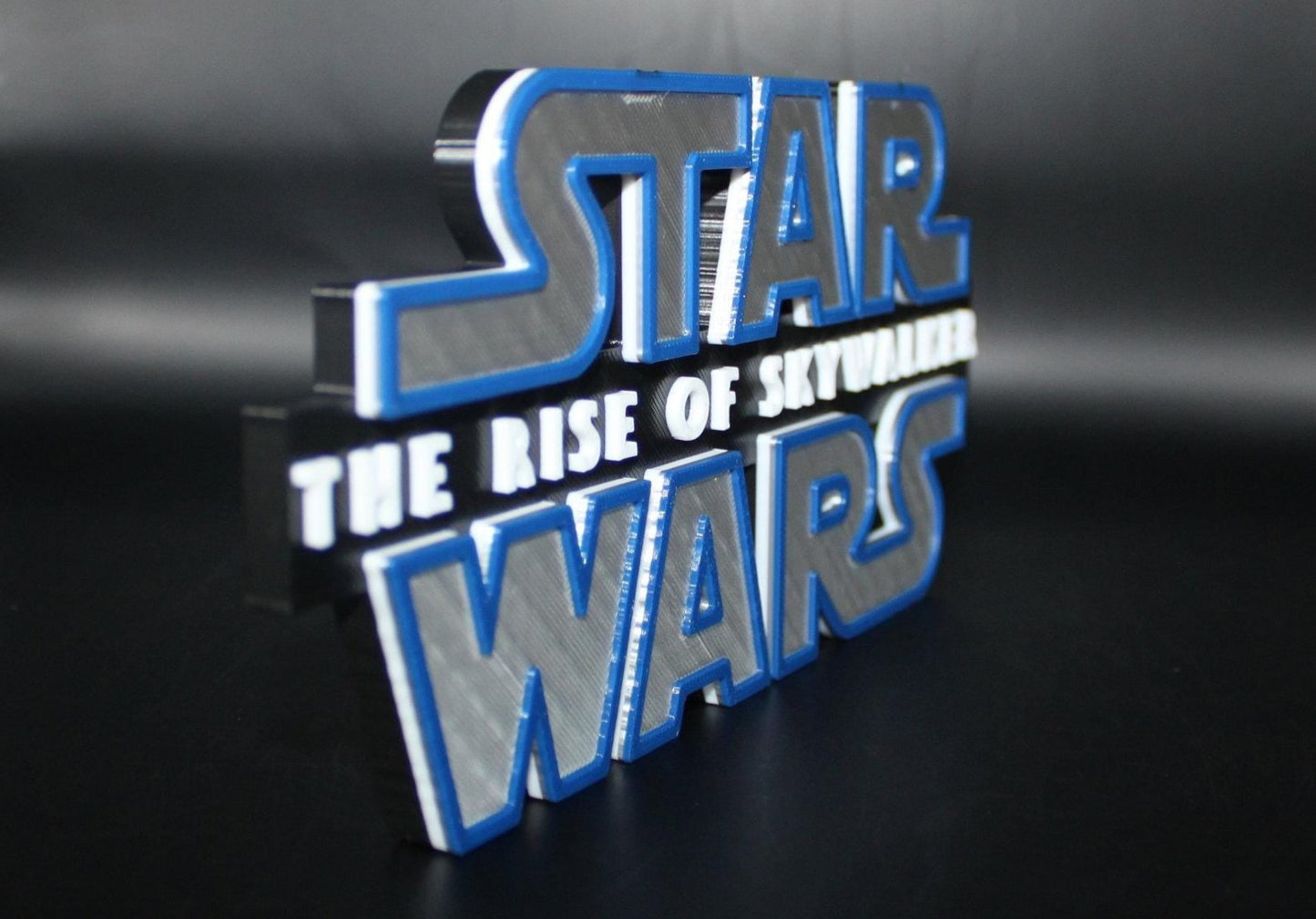 Star Wars The Rise Of Skywalker 3D printed Logo Art