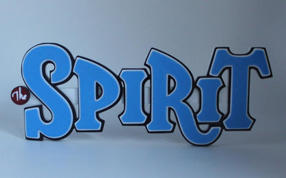 The Spirit 3D printed Logo Art