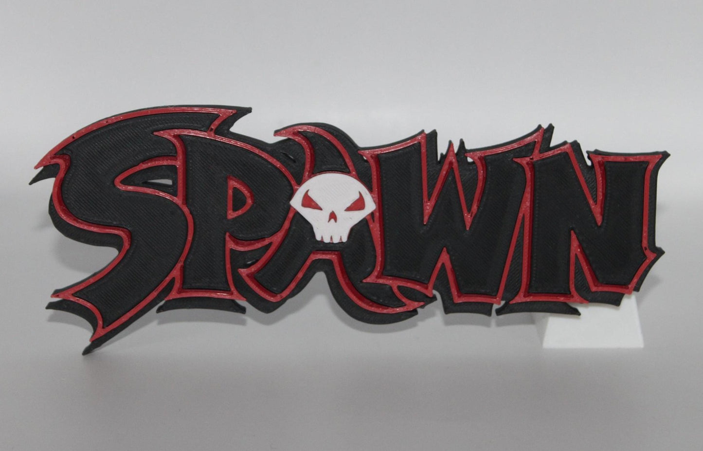 Spawn 3D printed Logo Art