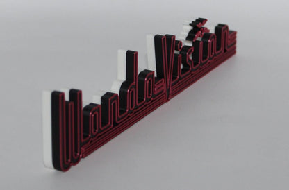 Wanda Vision 3D Printed Logo Art