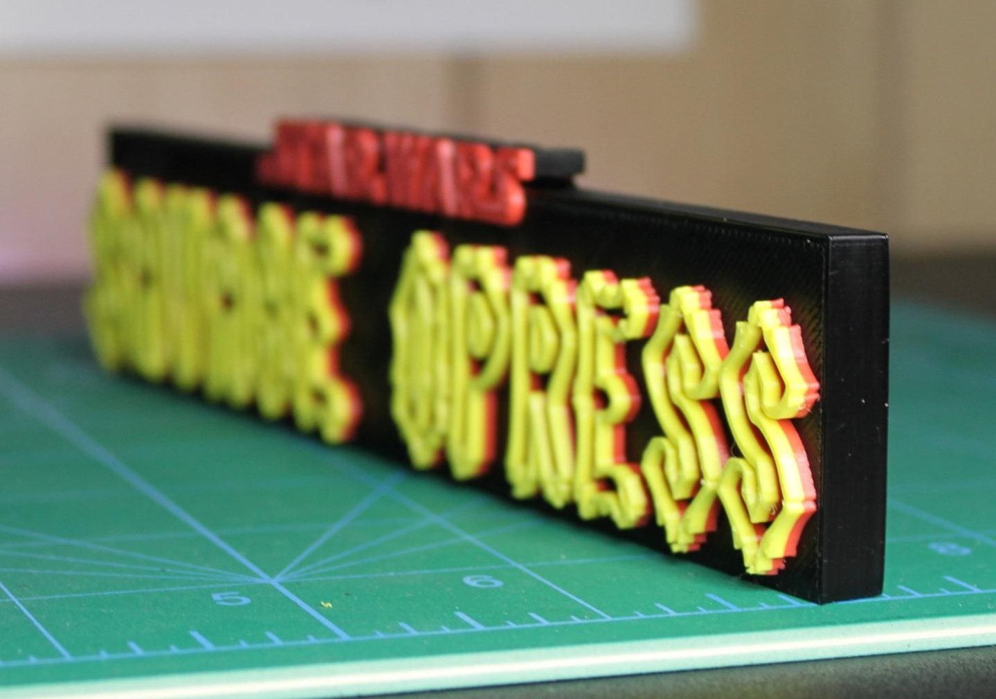 Savage Opress 3D printed Logo Art