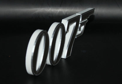 007, James Bond 3D printed Logo Art