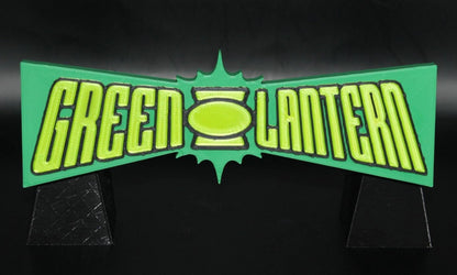 Green Lantern 3D printed Comic Logo Art