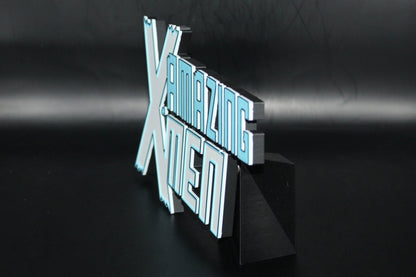 X-Men 3D printed Comic Logo Art