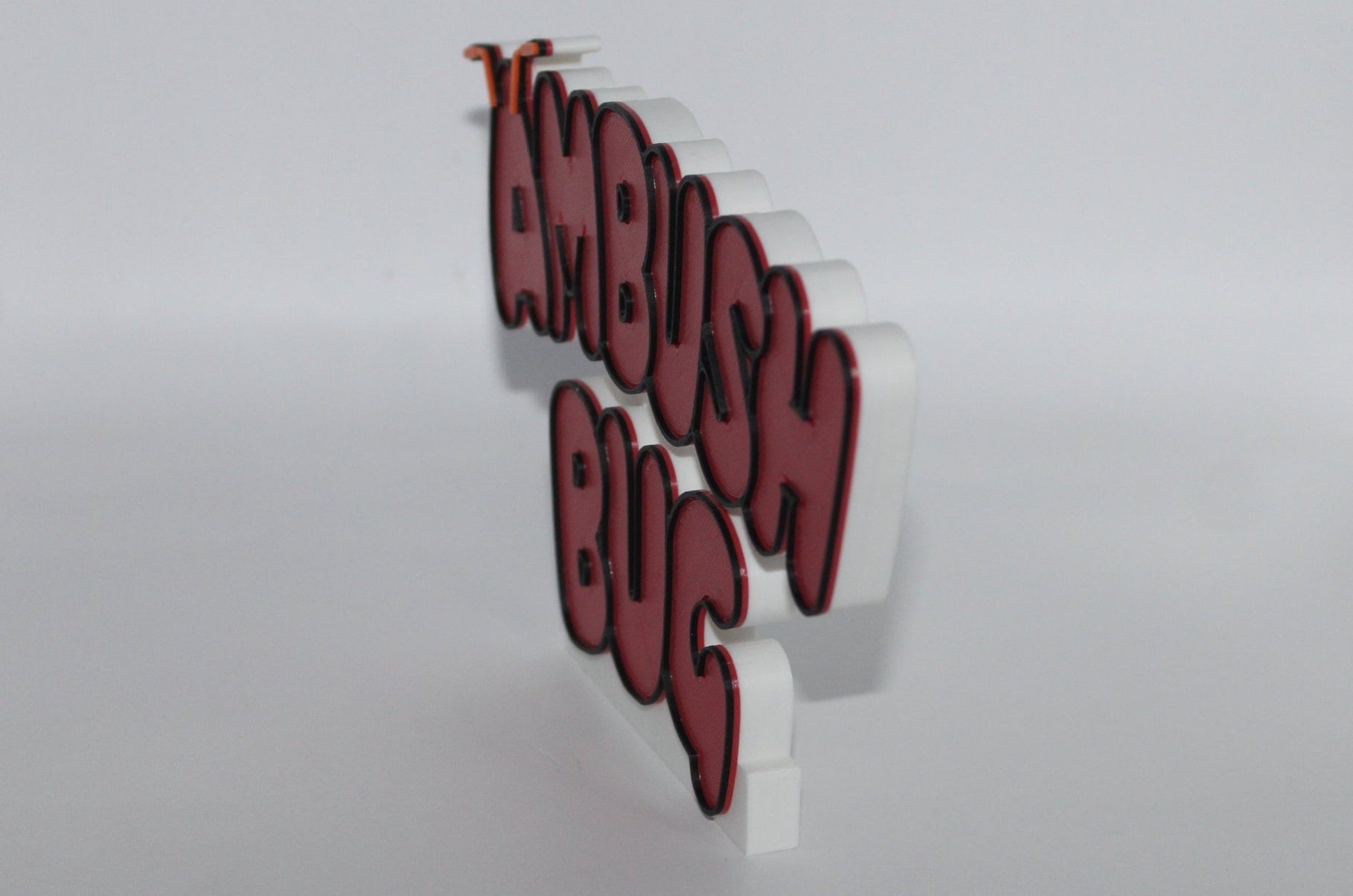 Ambush Bug DC 3D printed Comic Logo Art