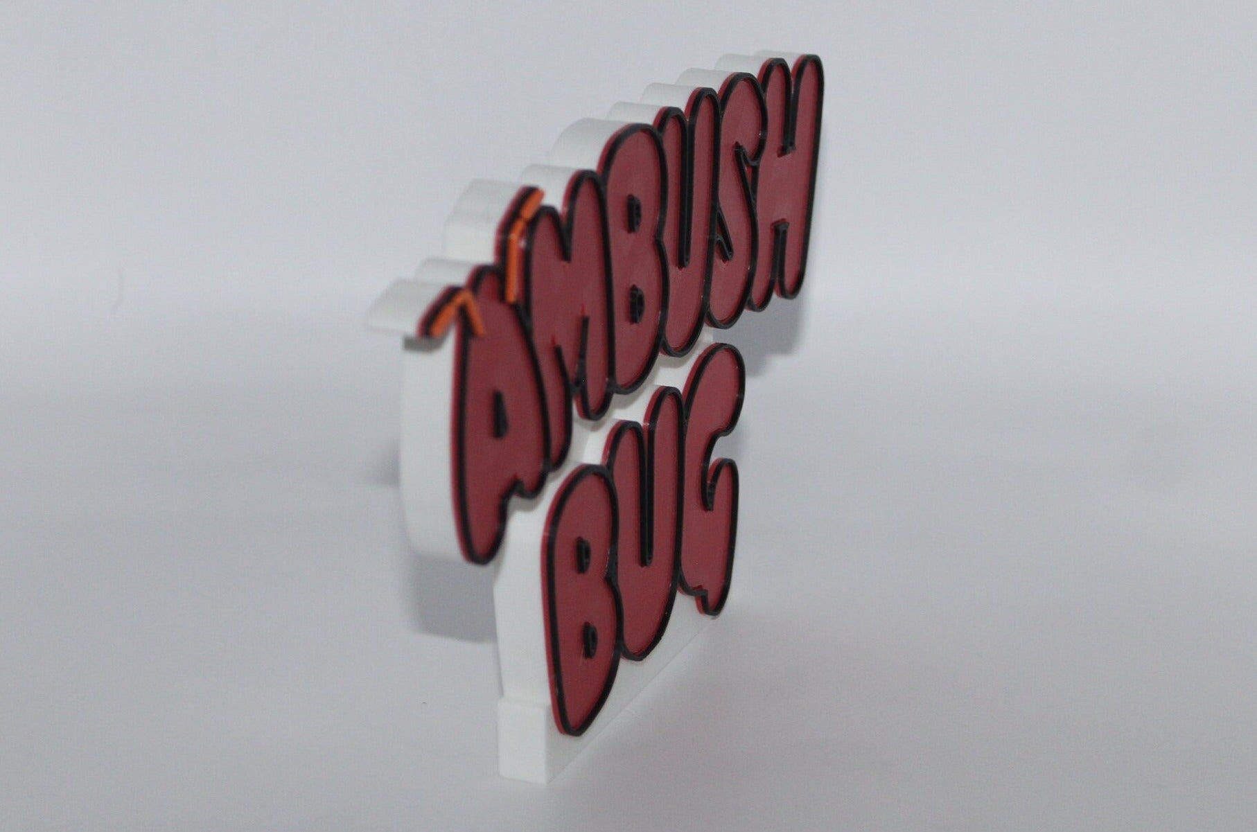 Ambush Bug DC 3D printed Comic Logo Art